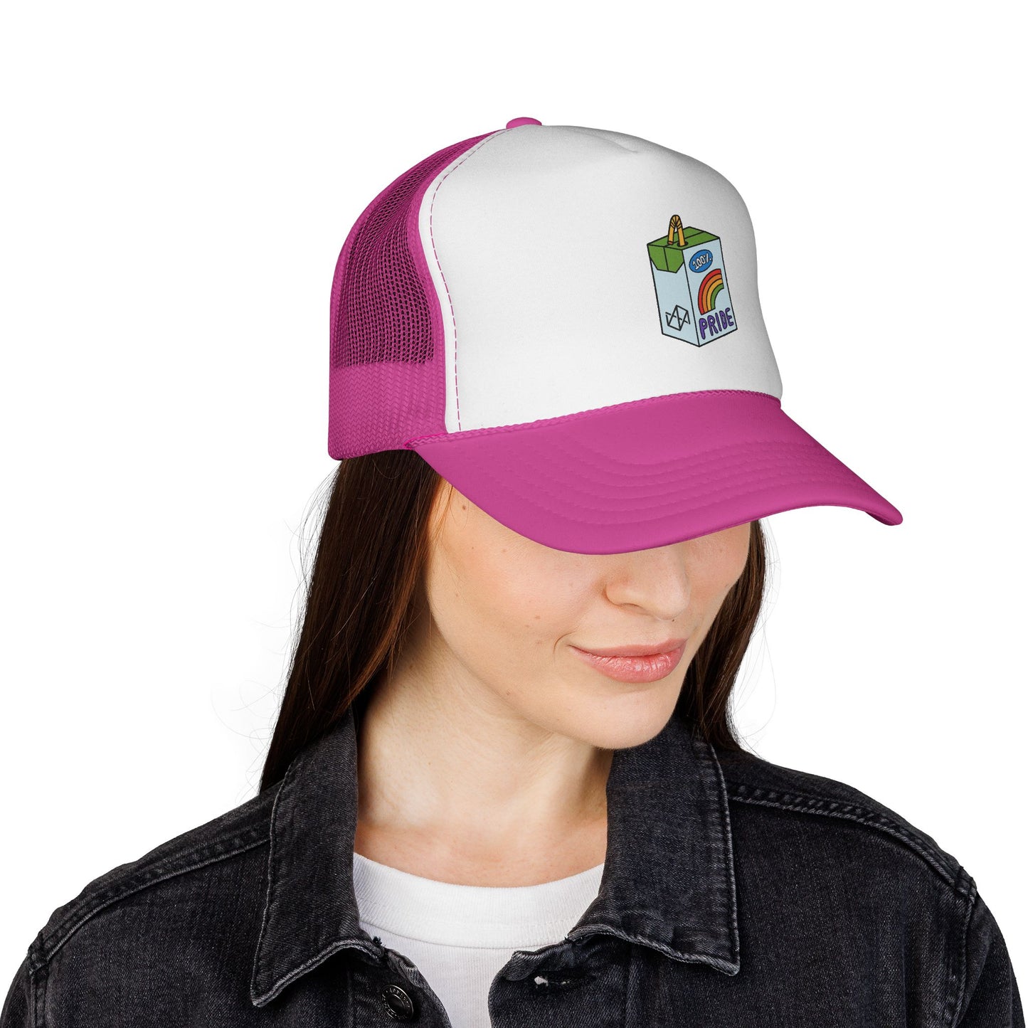 New Engen 100% Pride Trucker Cap