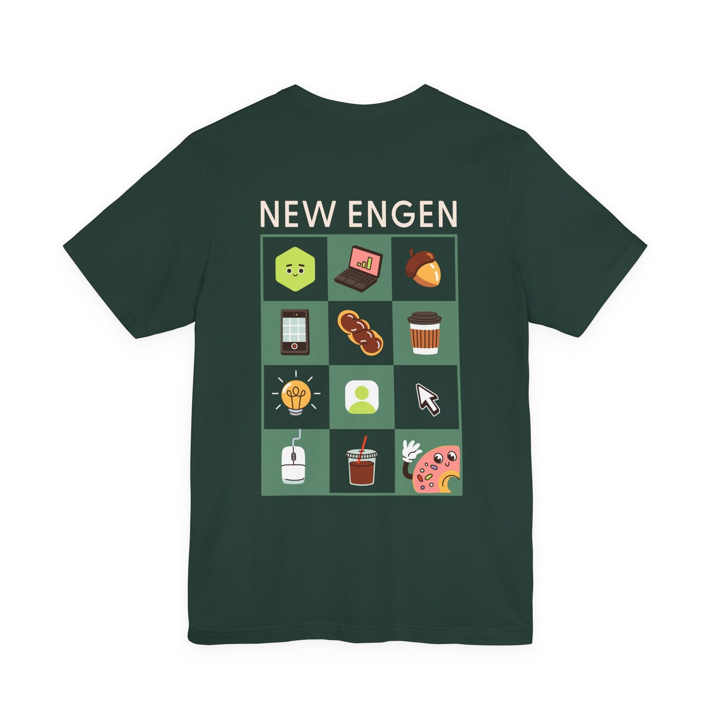 All Enterprise Grid Soft Cotton Tee