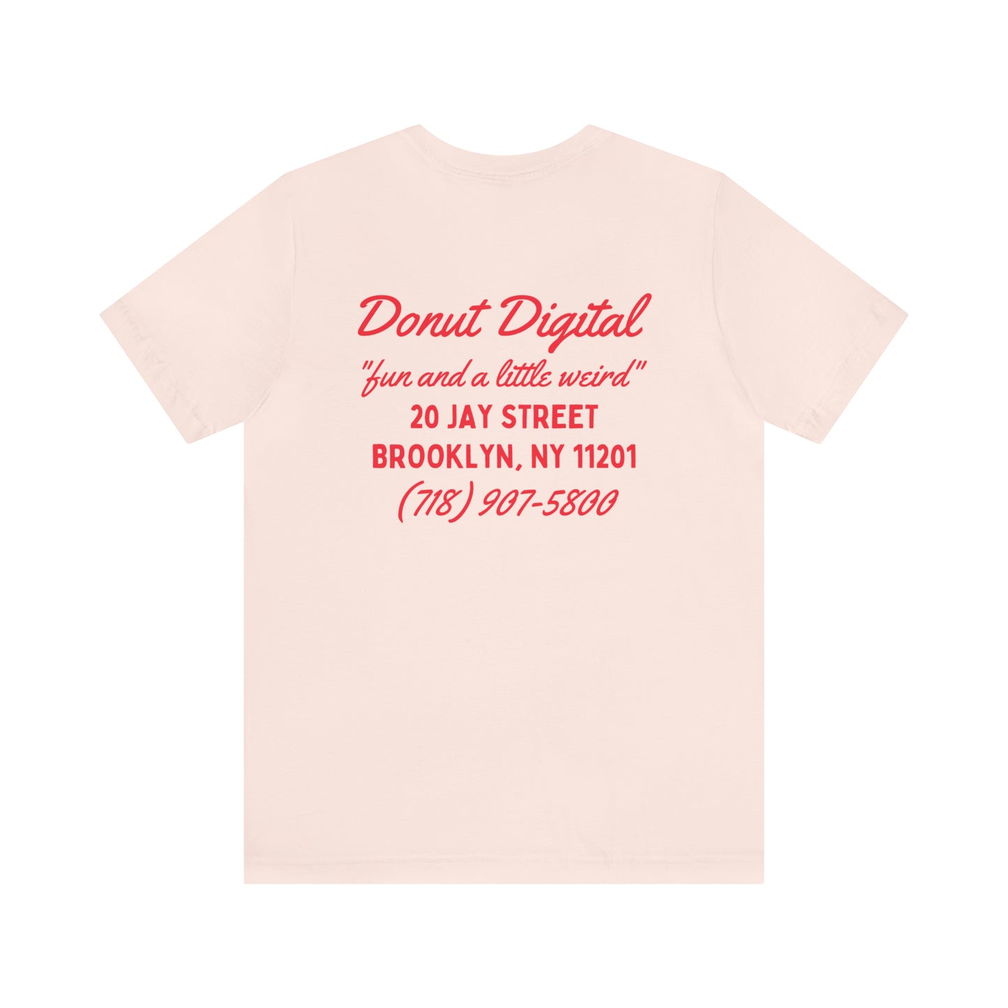 Donut "NY Mechanic Shop" Soft Cotton Tee