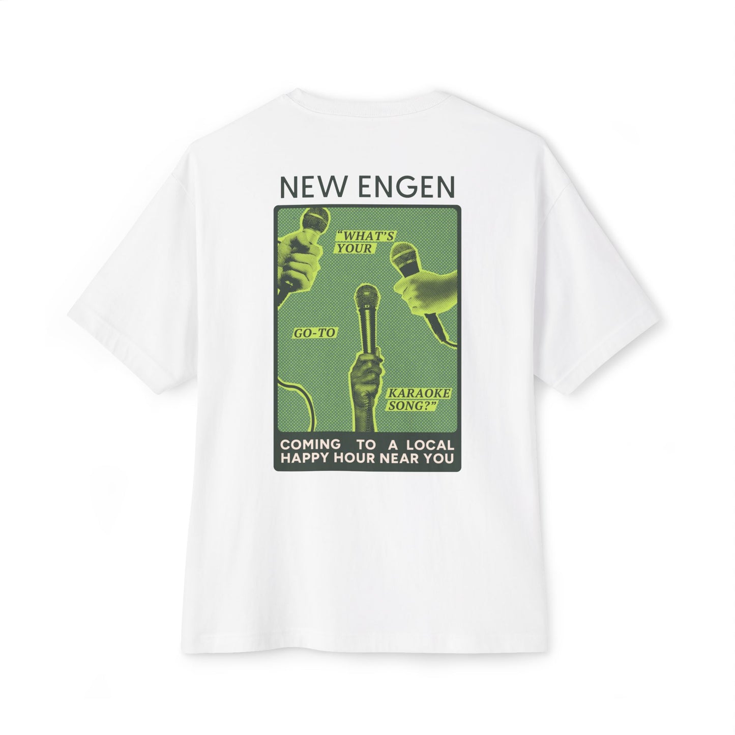 Karaoke Oversized Icebreaker Boxy Tee