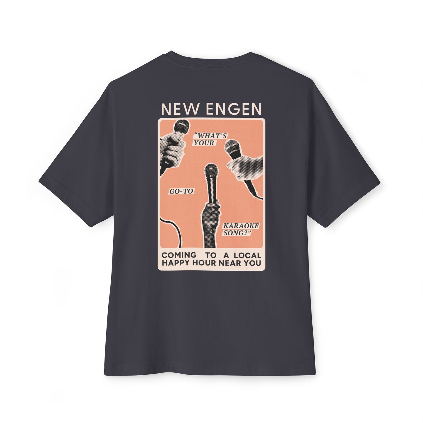 Karaoke Oversized Icebreaker Boxy Tee