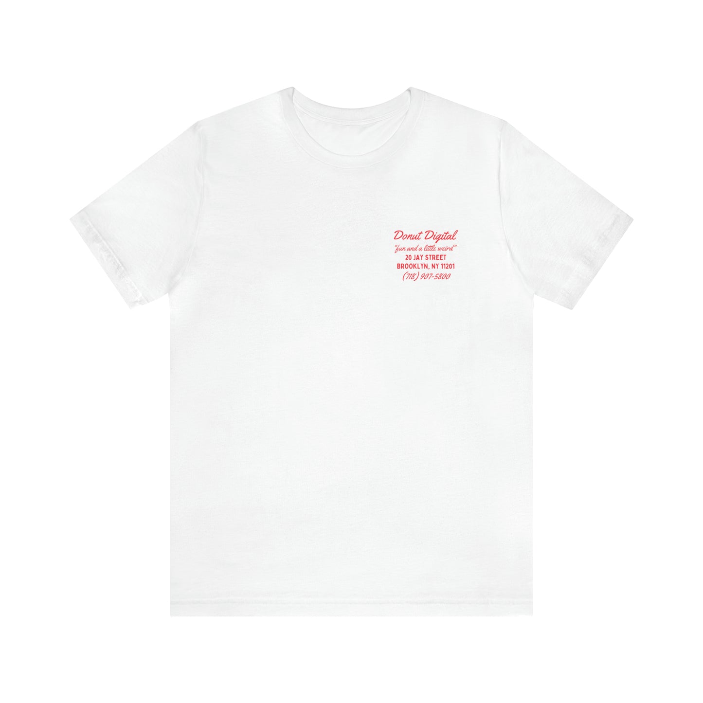 Donut "NY Mechanic Shop" Soft Cotton Tee