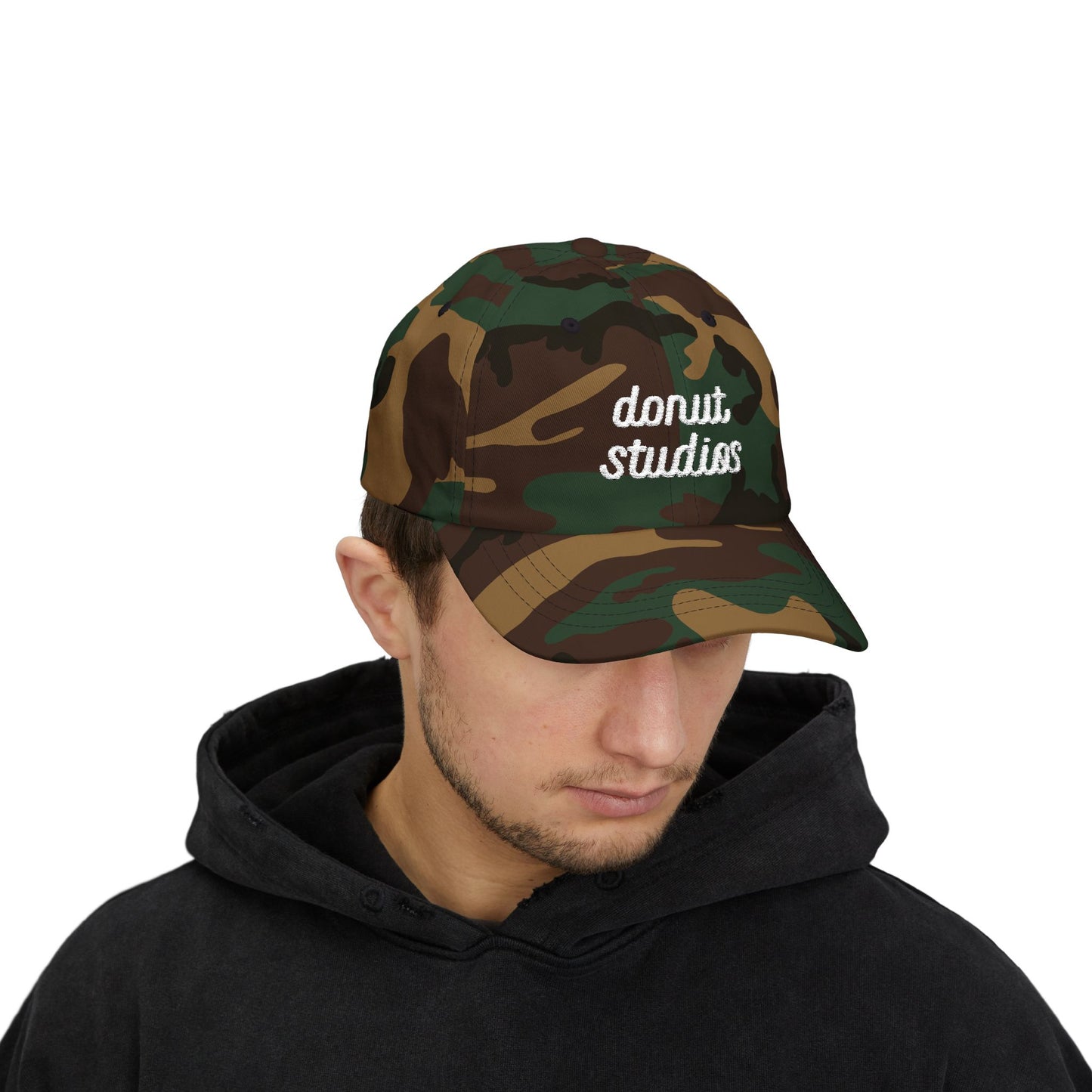 Donut Studios Camo Dad Cap