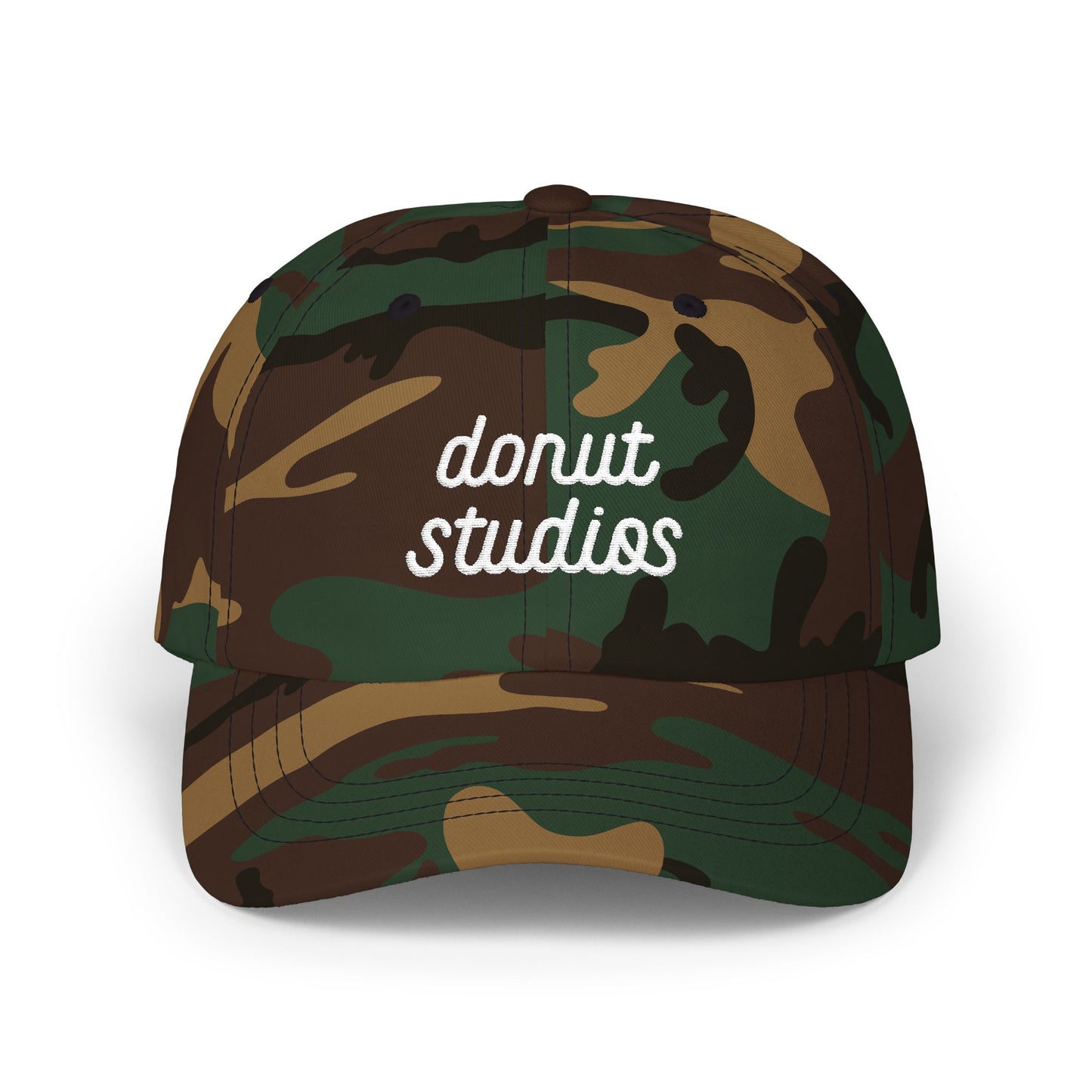 Donut Studios Camo Dad Cap