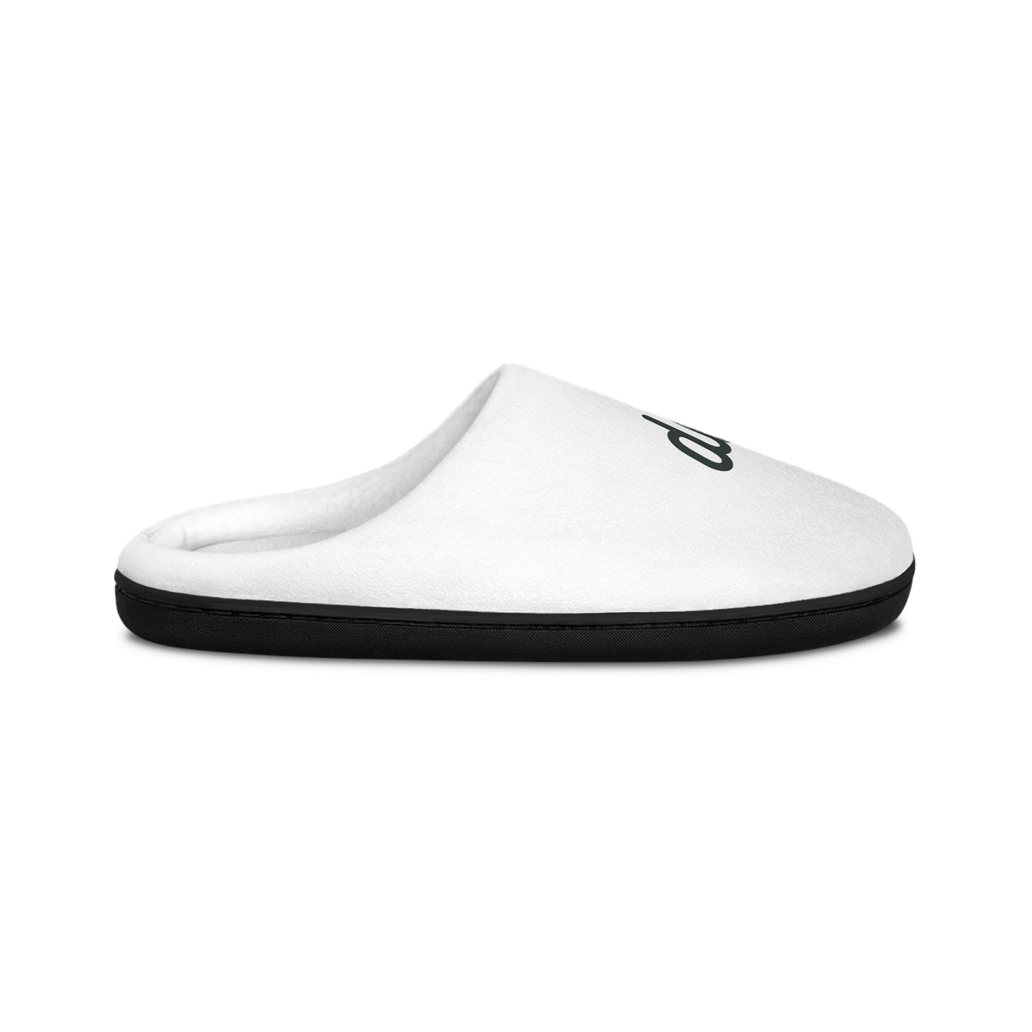 Donut White Indoor Plush Slippers (Women's)