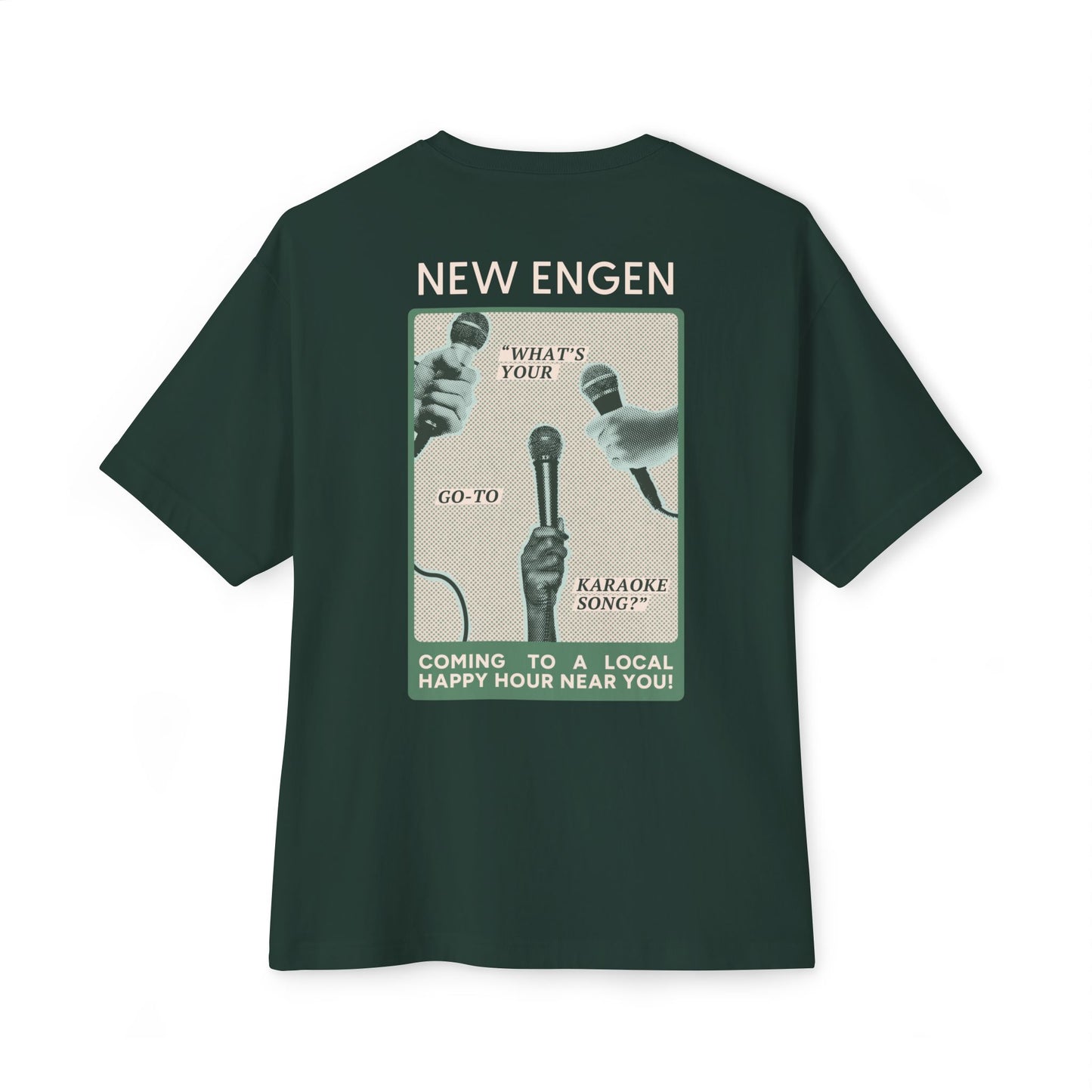 Karaoke Oversized Icebreaker Boxy Tee