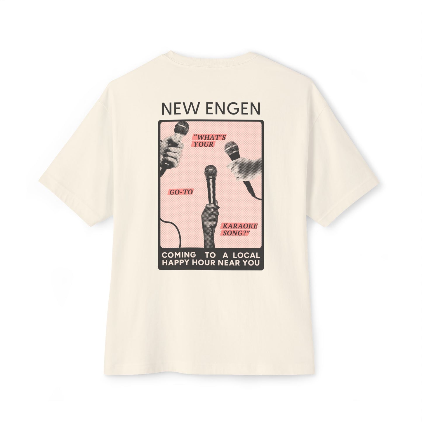 Karaoke Oversized Icebreaker Boxy Tee
