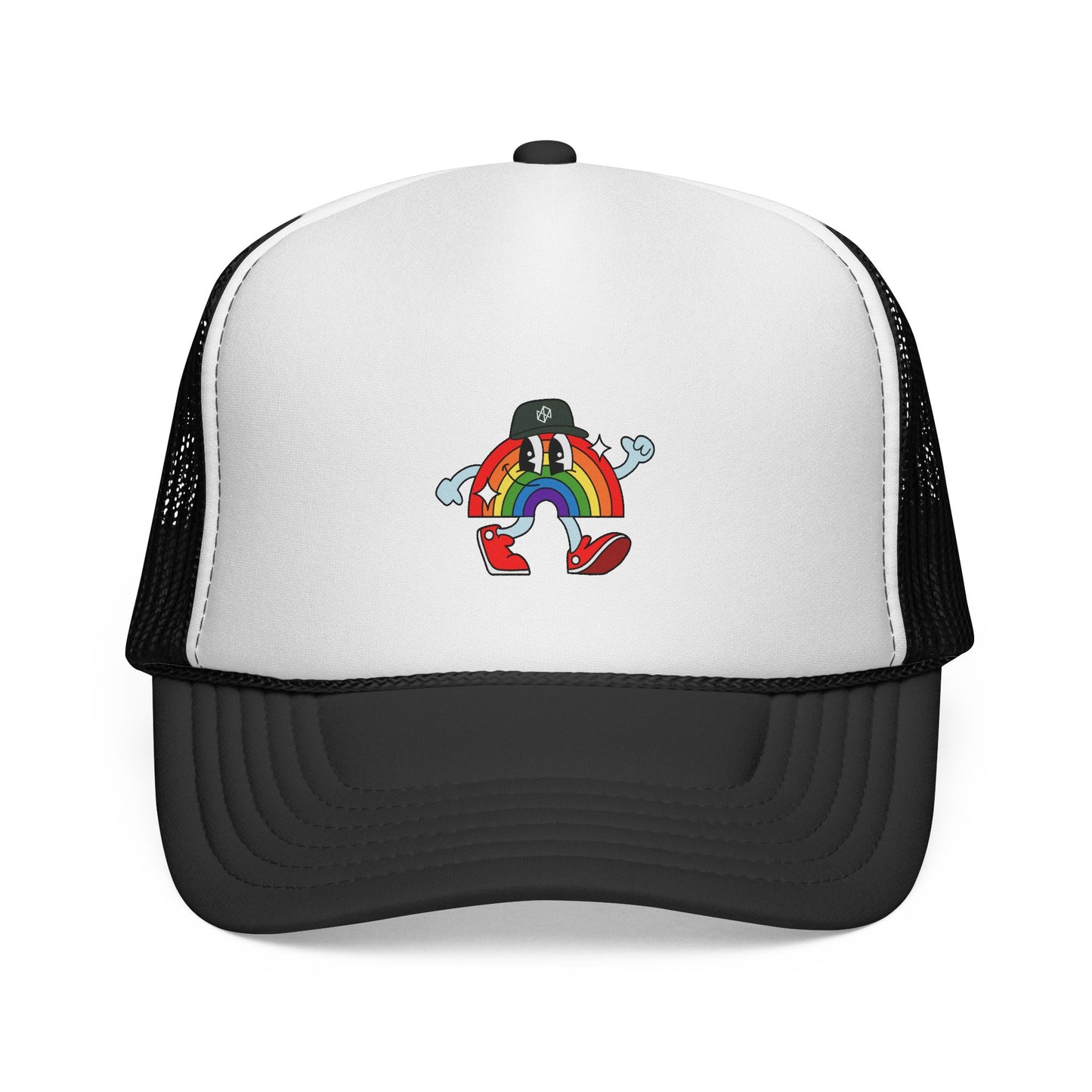 New Engen Pride: Rainbow Friend Trucker Cap