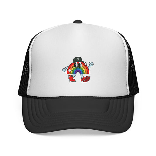 New Engen Pride: Rainbow Friend Trucker Cap