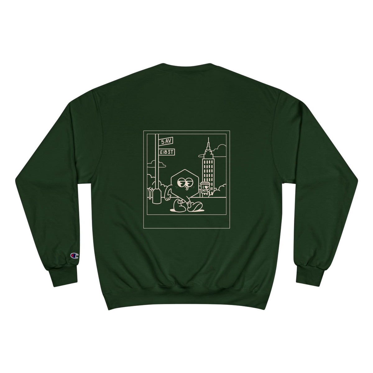 NE 10: NYC Hexi Crewneck