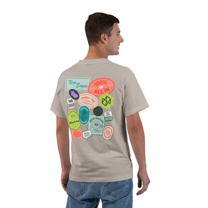 NE 10: Sticker Boxy Tee