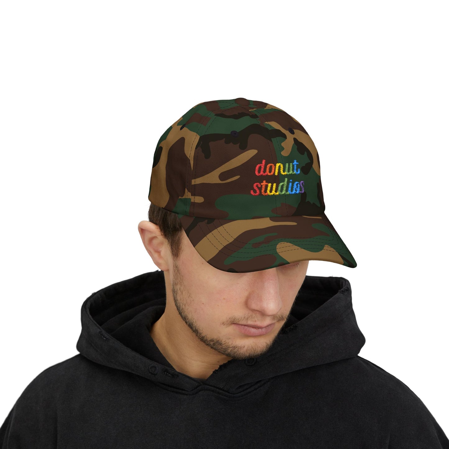 Donut Studios Pride: Camo Hat