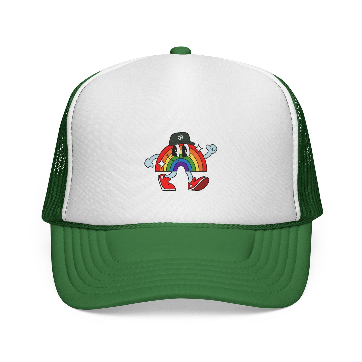 New Engen Pride: Rainbow Friend Trucker Cap