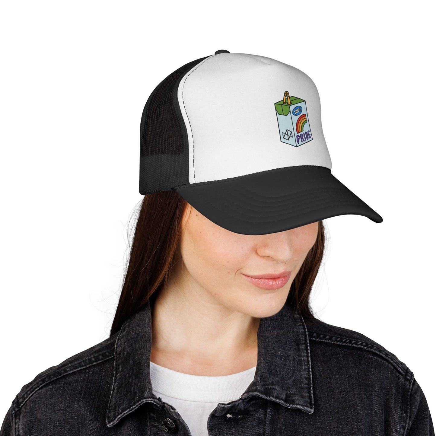 New Engen 100% Pride Trucker Cap