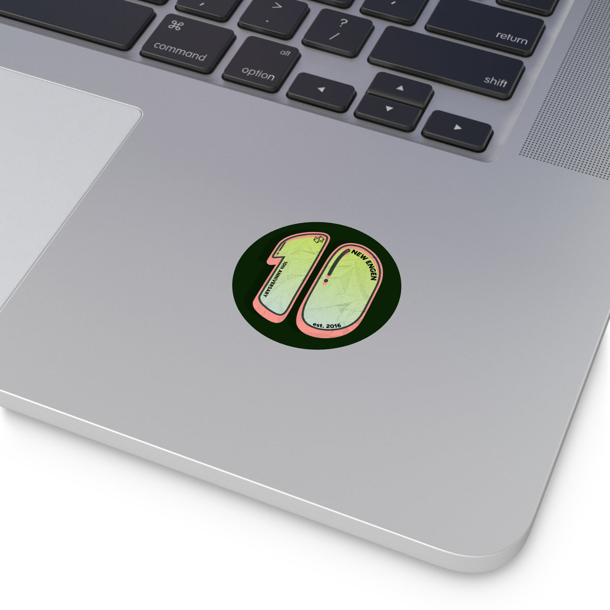 NE 10: Round Vinyl Sticker