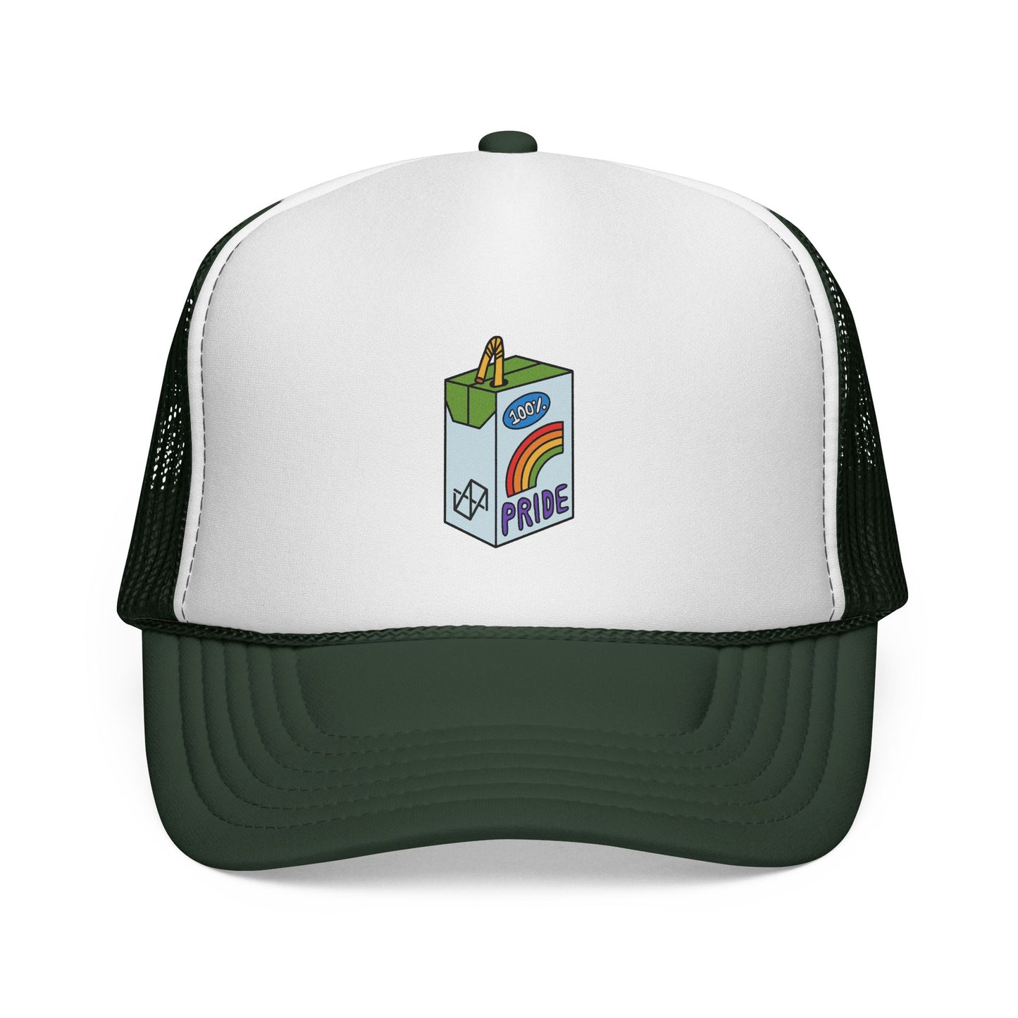 New Engen 100% Pride Trucker Cap
