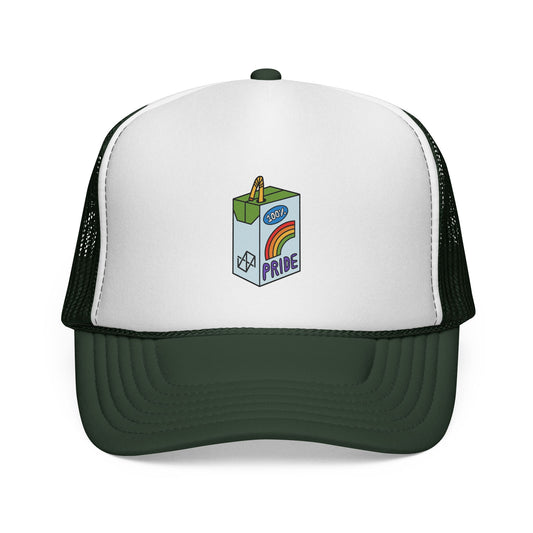 New Engen 100% Pride Trucker Cap