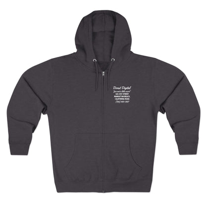 Donut "MB Mechanic Shop" Unisex Premium Full Zip Hoodie (2025 Edition)