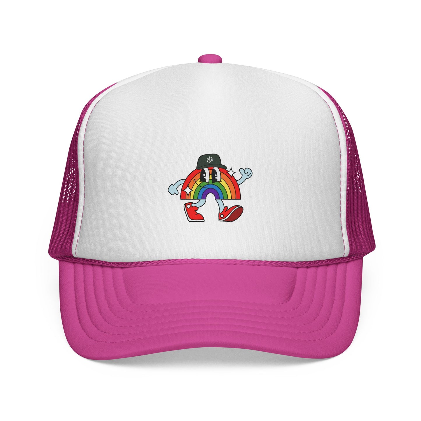 New Engen Pride: Rainbow Friend Trucker Cap