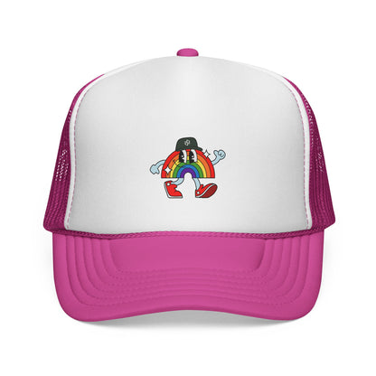 New Engen Pride: Rainbow Friend Trucker Cap
