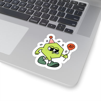 NE 10: Hexi Party Sticker