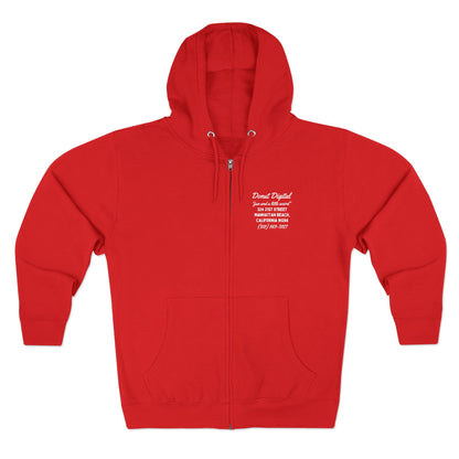 Donut "MB Mechanic Shop" Unisex Premium Full Zip Hoodie (2025 Edition)