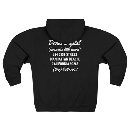 Donut "MB Mechanic Shop" Unisex Premium Full Zip Hoodie (2025 Edition)