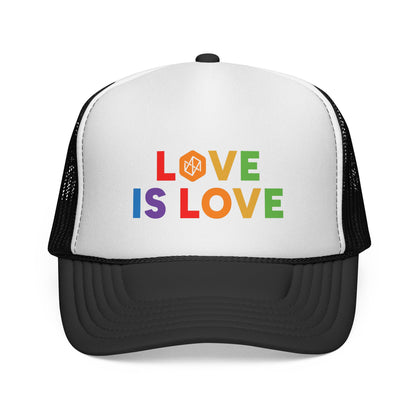 NE Pride Love is Love Trucker Cap