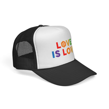 NE Pride Love is Love Trucker Cap