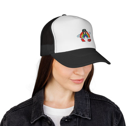 New Engen Pride: Rainbow Friend Trucker Cap