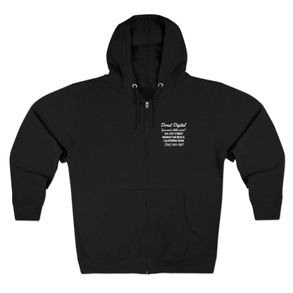 Donut "MB Mechanic Shop" Unisex Premium Full Zip Hoodie (2025 Edition)