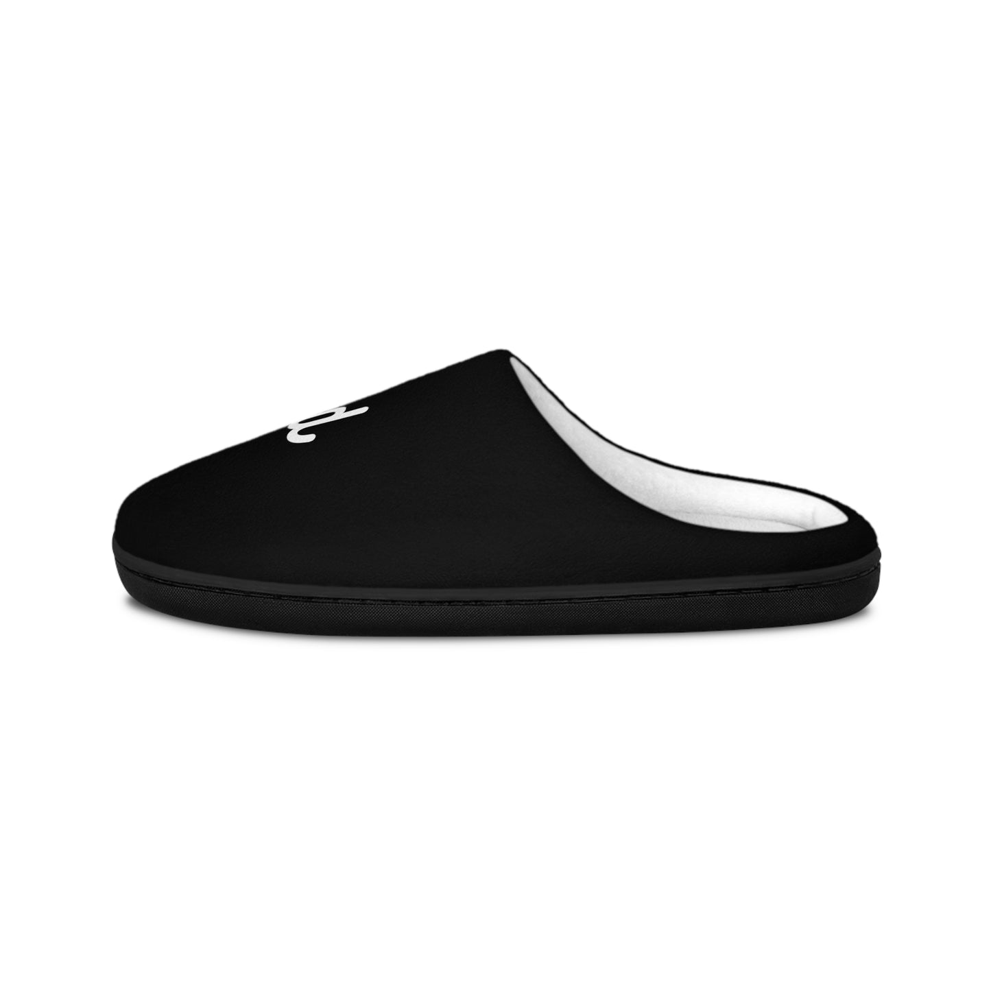 Donut Black Indoor Plush Slippers (Women's)
