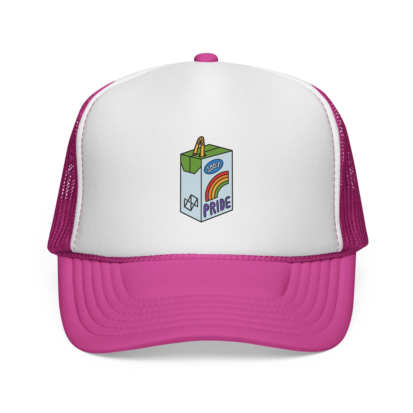 New Engen 100% Pride Trucker Cap