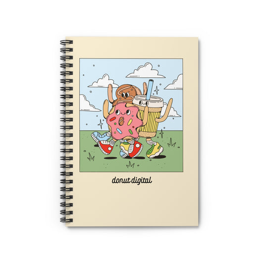 Digi & Co. "Frolic" Spiral Notebook