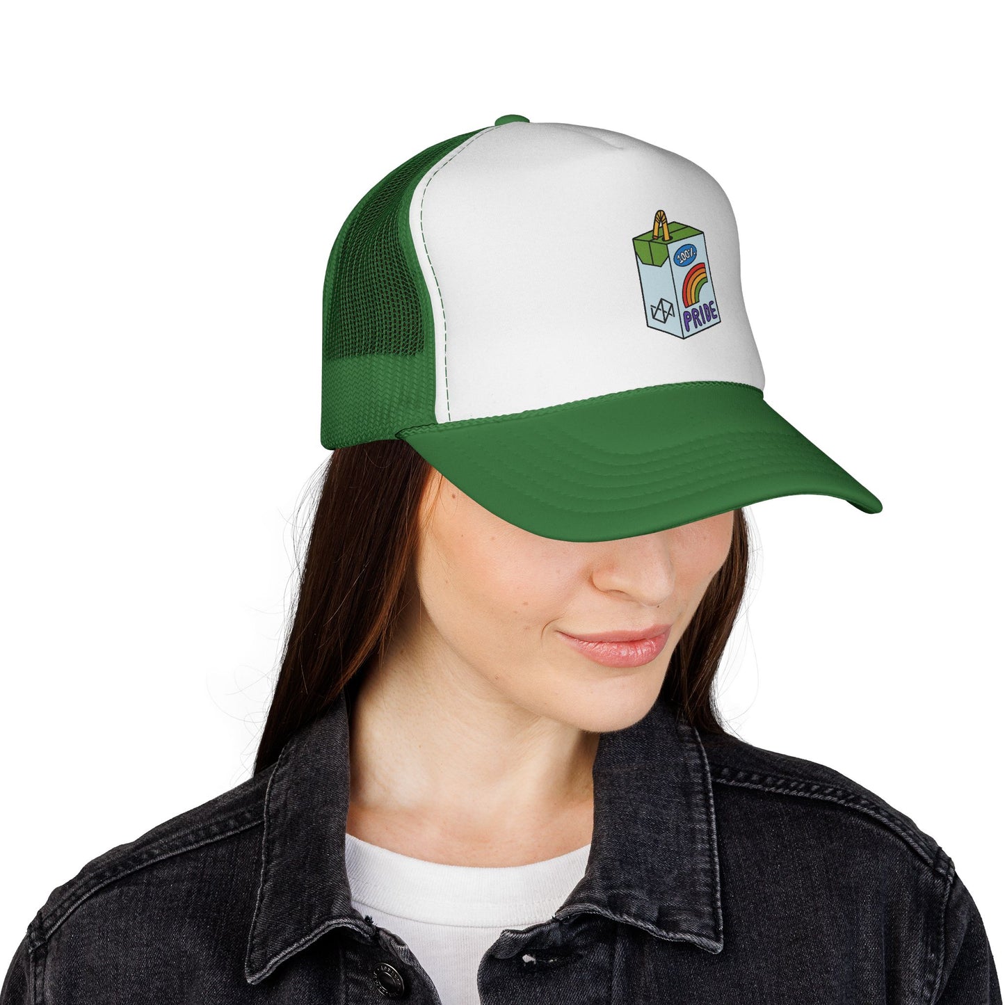 New Engen 100% Pride Trucker Cap