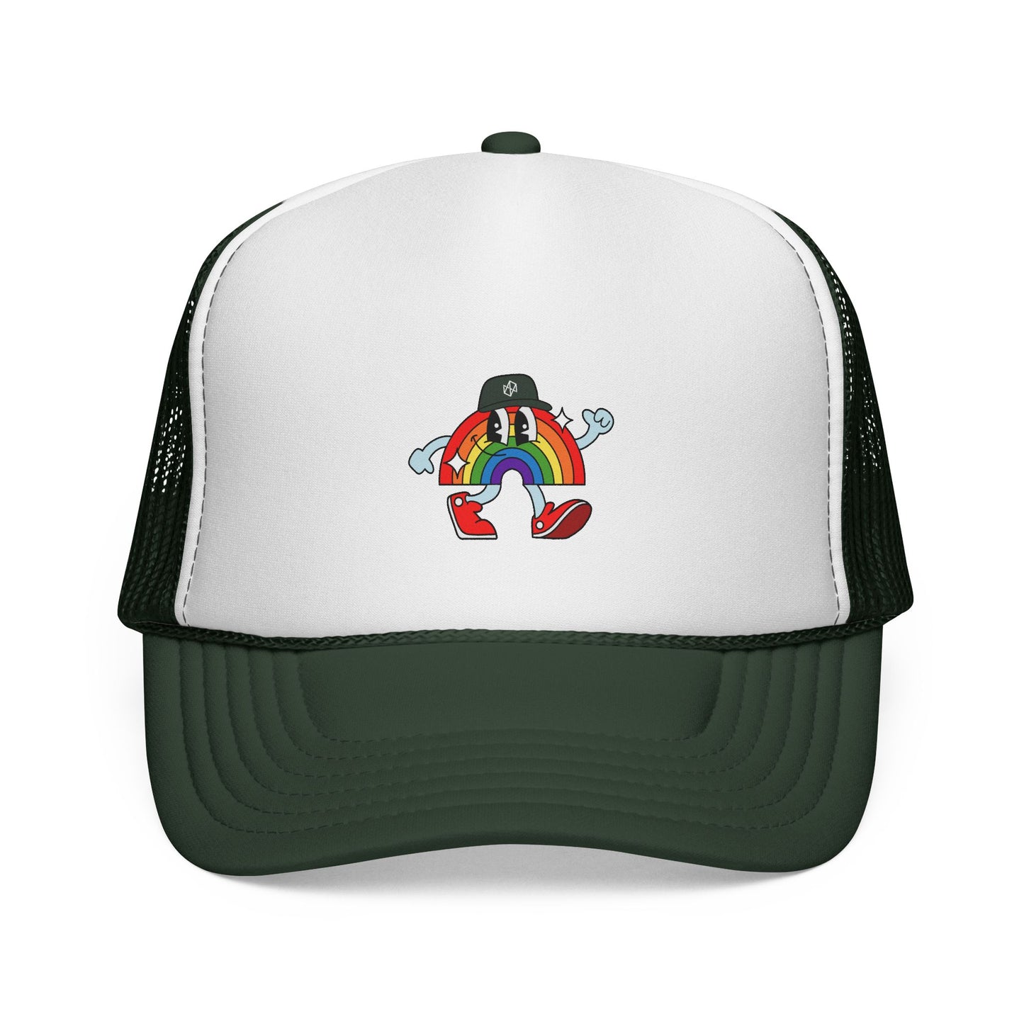 New Engen Pride: Rainbow Friend Trucker Cap