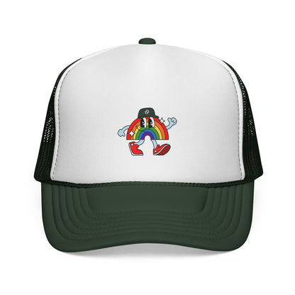New Engen Pride: Rainbow Friend Trucker Cap