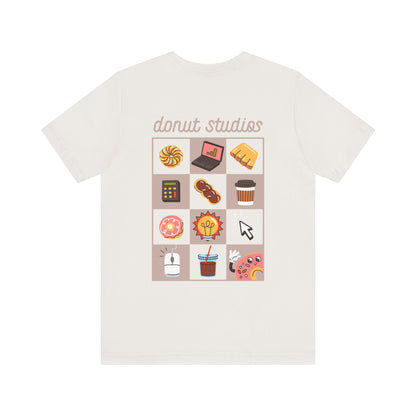 Donut Studios Grid Soft Cotton Tee