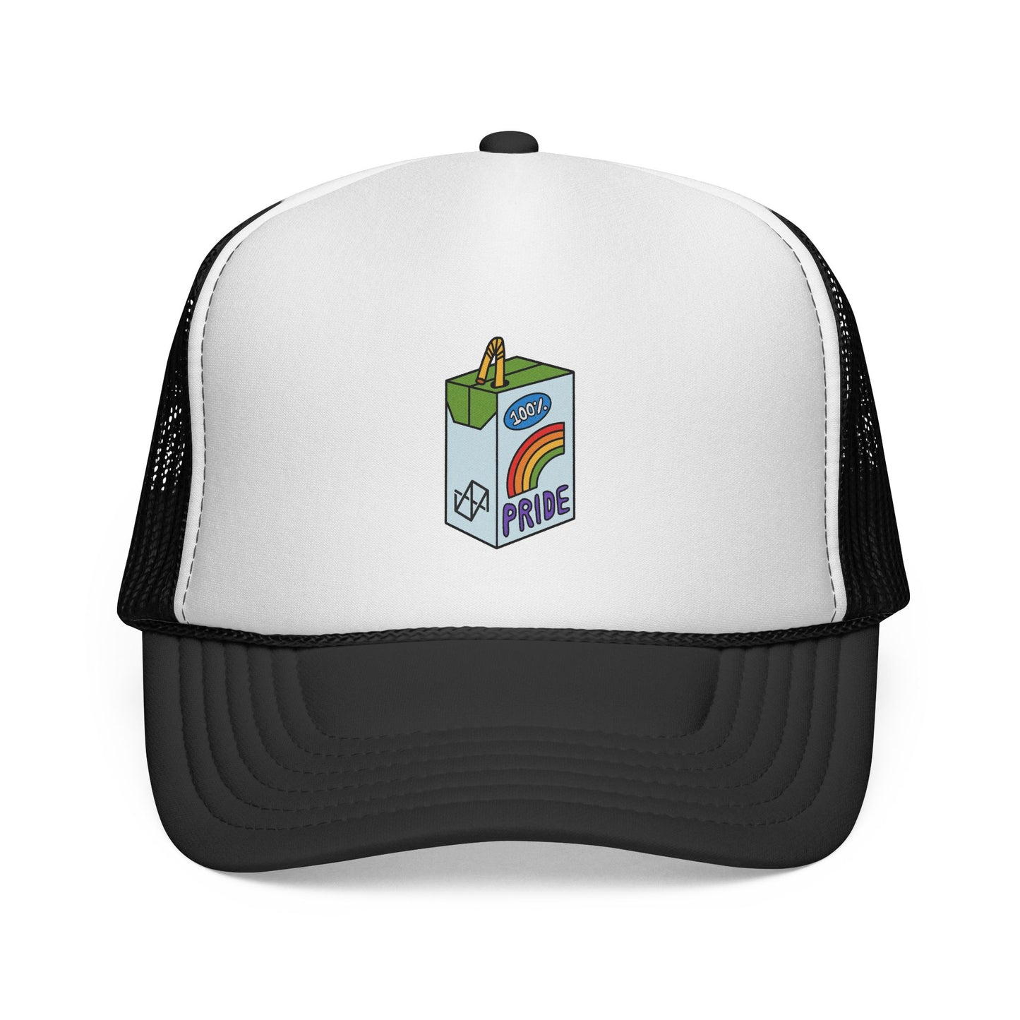 New Engen 100% Pride Trucker Cap