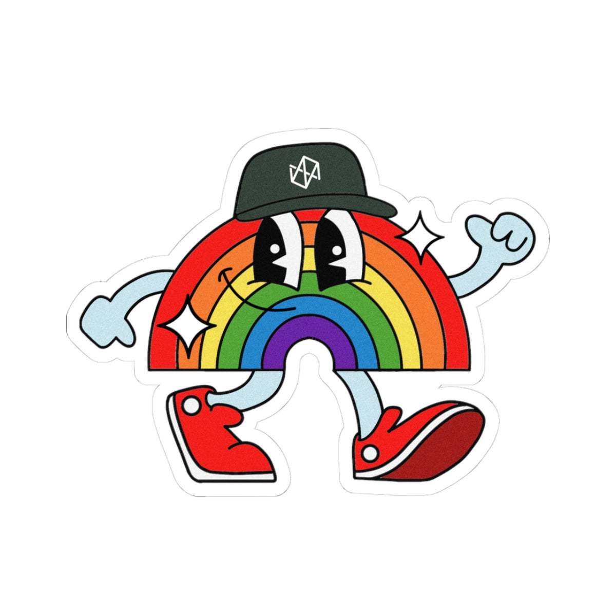 New Engen Pride: Rainbow Friend Sticker