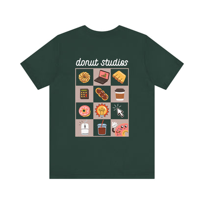 Donut Studios Grid Soft Cotton Tee