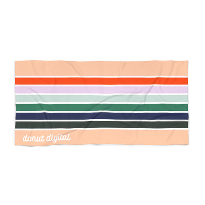 Dochella Striped Beach Towel