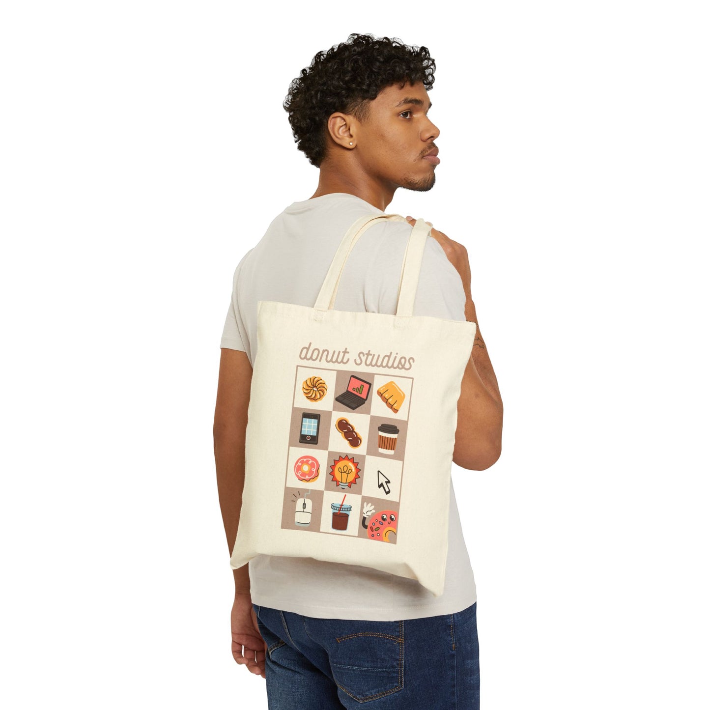 Donut Studios Grid Tote