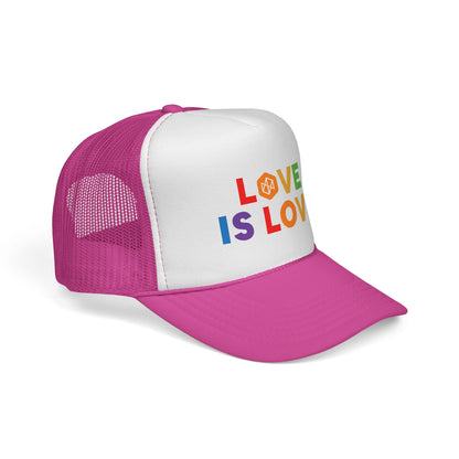NE Pride Love is Love Trucker Cap