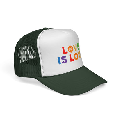 NE Pride Love is Love Trucker Cap